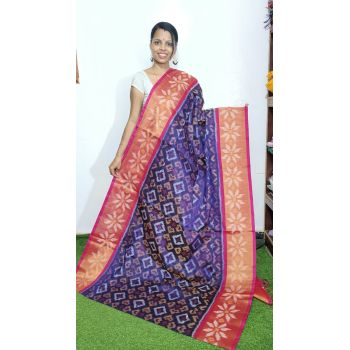 PGMRISCS5Y07EECD35- Ikat Sico saree