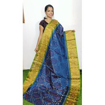 PGMRISCS5Y07EECD36- Ikat Sico saree