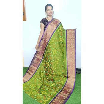PGMRISCS5Y07EECD37- Ikat Sico saree