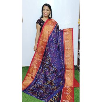 PGMRISCS5Y07EECD38- Ikat Sico saree