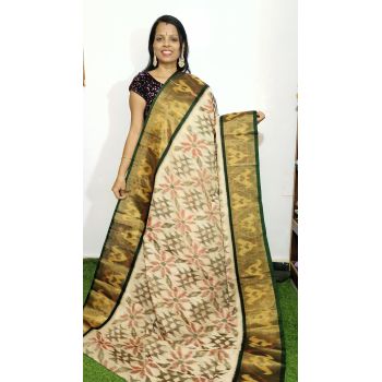 PGMRISCS5Y07EECD41- Ikat Sico saree