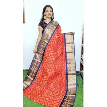 PGMRISCS5Y07EECD45- Ikat Sico saree