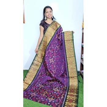 PGMRISCS5Y07EECD50- Ikat Sico saree