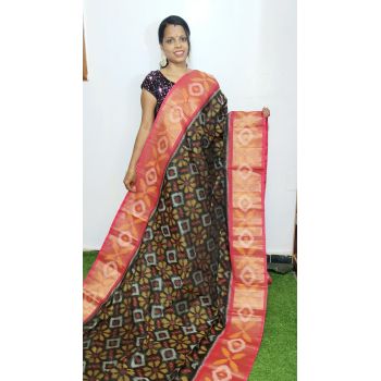 PGMRISCS5Y07EECD51- Ikat Sico saree
