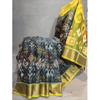 PGMRISCS5Y08EDDC02- Ikat Sico saree