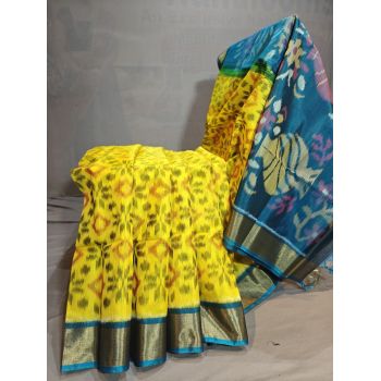 PGMRISCS5Y08EDDC10- Ikat Sico saree