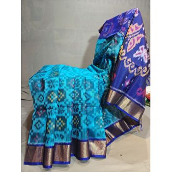 PGMRISCS5Y08EDDC13- Ikat Sico saree