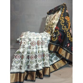 PGMRISCS5Y08EDDC15- Ikat Sico saree