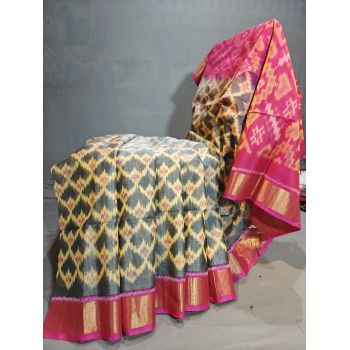 PGMRISCS5Y08EDDC17- Ikat Sico saree