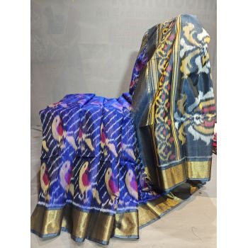 PGMRISCS5Y08EDDC22- Ikat Sico saree