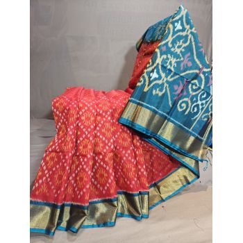 PGMRISCS5Y08EDDC23- Ikat Sico saree