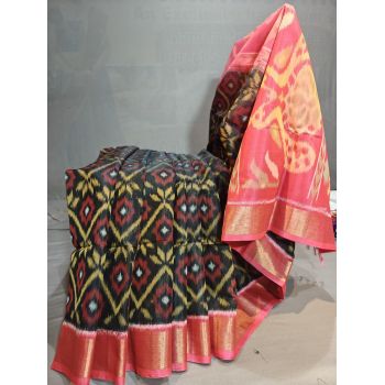 PGMRISCS5Y08EDDC25- Ikat Sico saree
