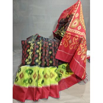 PGMRISCS5Y08EDDC26- Ikat Sico saree