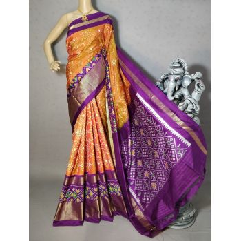 PRIHIDSS5A30NCCD40- Ikat silk saree