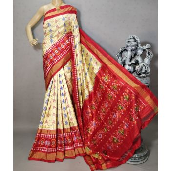 PRIHIDSS5Y02TTCD02- Ikat silk saree
