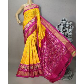 PRIHIDSS5Y02TTCD03- Ikat silk saree