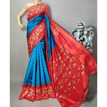 PRIHIDSS5Y02TTCD05- Ikat silk saree
