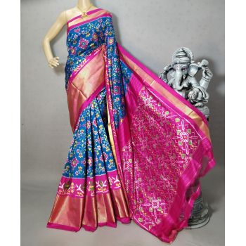 PRIHIDSS5Y05BTCC06- Ikat silk saree