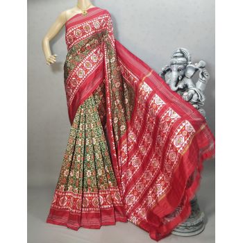 PRIHIDSS5Y05BTCC19- Ikat silk saree