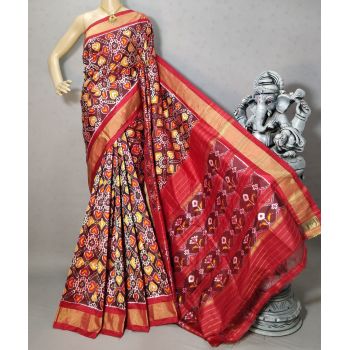 PRIHIDSS5Y05BTCC24- Ikat silk saree