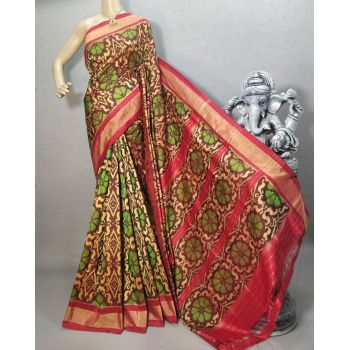PRIHIDSS5Y05BTCC26- Ikat silk saree