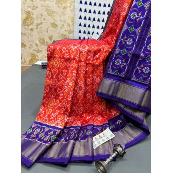 PRMHIDSS5Y06BSDC05- Ikat silk saree