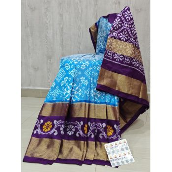 PSHLIDSS5Y04NCDD08- Ikat silk saree