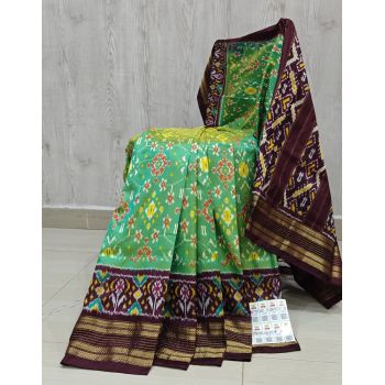 PSHLIDSS5Y04NCDD20- Ikat silk saree