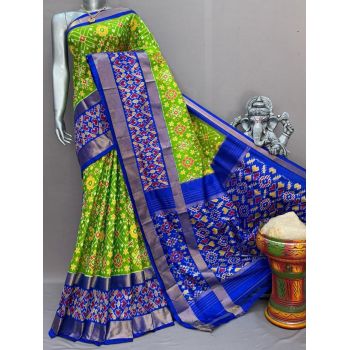 PSNTIDSS5Y03NDCD01- Ikat silk saree