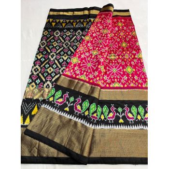 PSNTIDSS5Y03NDCD07- Ikat silk saree