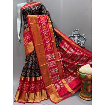 PSNTIDSS5Y03NDCD13- Ikat silk saree