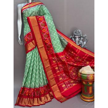 PSNTIDSS5Y03NDCD29- Ikat silk saree