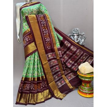 PSNTIDSS5Y03NDCD32- Ikat silk saree