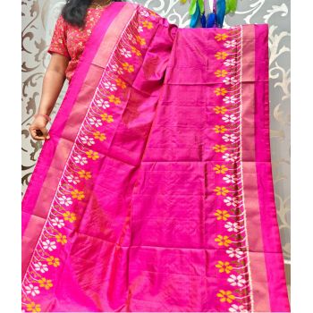PSPHIDSS5Y04NSDC02- Ikat silk saree