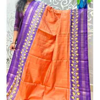 PSPHIDSS5Y04NSDC04- Ikat silk saree