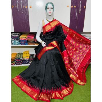 PSRGIDSS5Y03NZCD03- Ikat silk saree