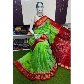 PSRGIDSS5Y03NZCD04- Ikat silk saree