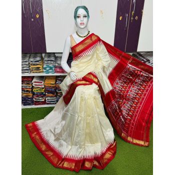 PSRGIDSS5Y03TBCD01- Ikat silk saree