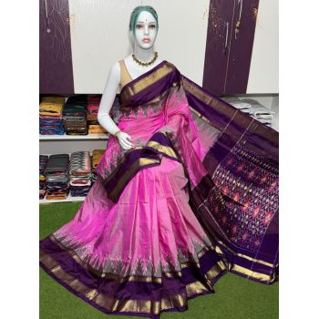 PSRGIDSS5Y03TBCD03- Ikat silk saree
