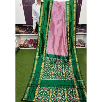 PSRGIDSS5Y03TZDD15- Ikat silk saree