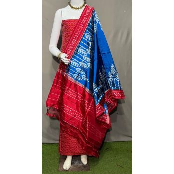 PSRGSDST5Y06FFCD14- Ikat Silk dupatta with Ikat sico top