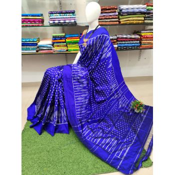 PSRHIDSS5Y05BZCD03- Ikat silk saree