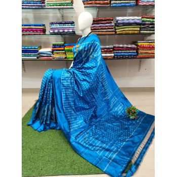 PSRHIDSS5Y05BZCD04- Ikat silk saree