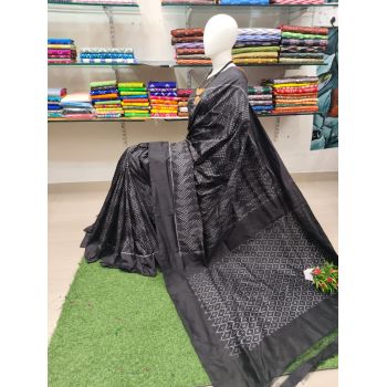PSRHIDSS5Y06BCCD10- Ikat silk saree