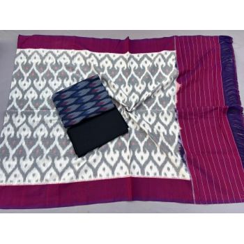 PSSIC3PS5Y09IZSD18- Double ikat cotton salwar set