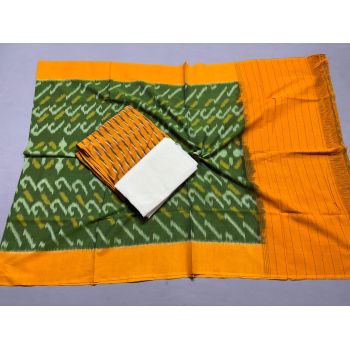PSSIC3PS5Y09IZSD46- Double ikat cotton salwar set
