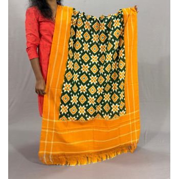 PSSIICDP5Y04IBDC03- Double Ikat cotton dupatta