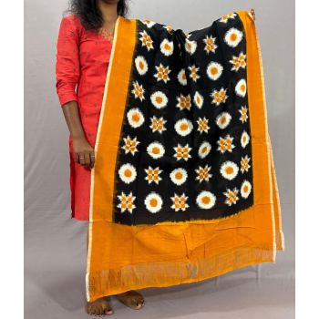 PSSIICDP5Y04IBDC06- Double Ikat cotton dupatta