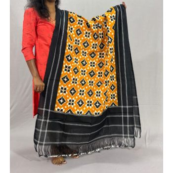 PSSIICDP5Y04IBDC11- Double Ikat cotton dupatta