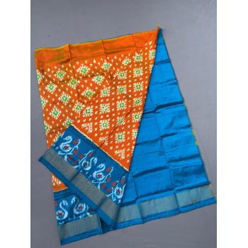 PSSIMSLG5Y06EEDC05- Medium Size Ikat Silk Lehenga